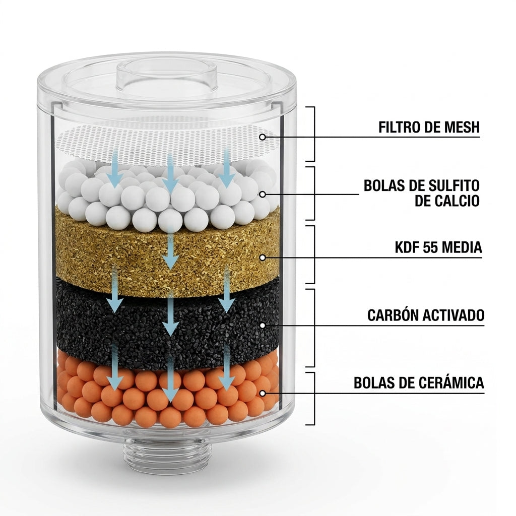 Cabezal de ducha multifunción AQUAZEN